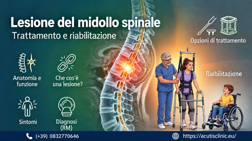 Un incidente, un tuffo, una caduta … Una lesione del midollo spinale. Da dove si ricomincia?